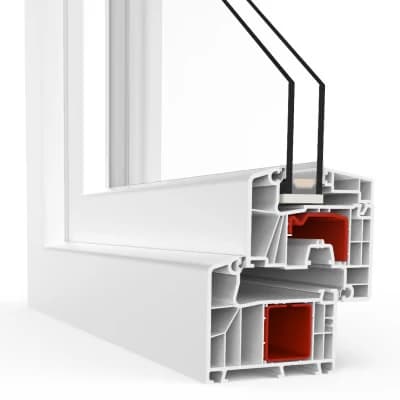 Aluplast Porte-fenêtre IDEAL® 7000 — fenêtre sur mesure